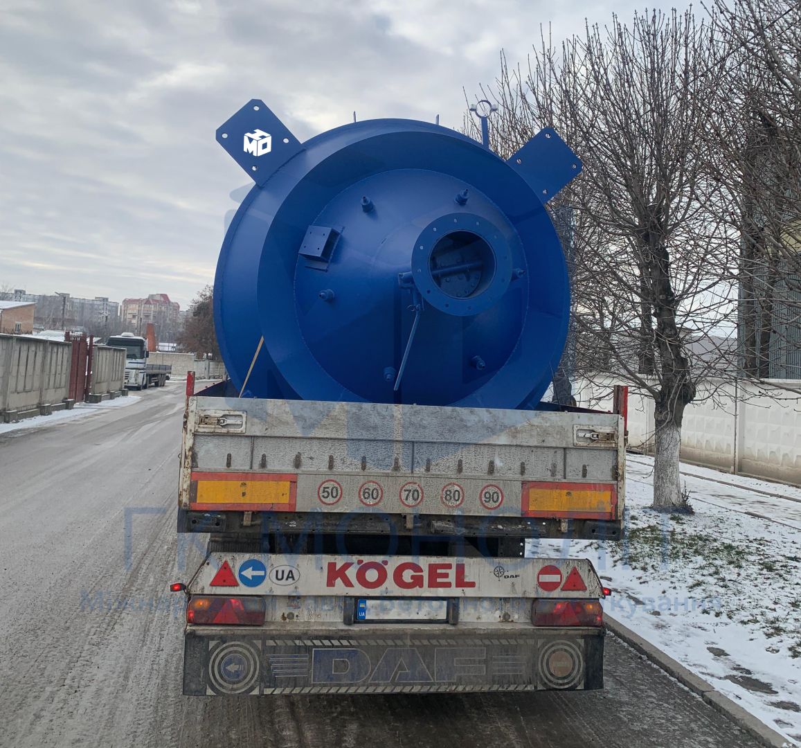 Силос для зберігання цементу - ГКМ70 - 3